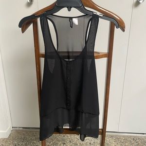 Women’s H&M black blouse